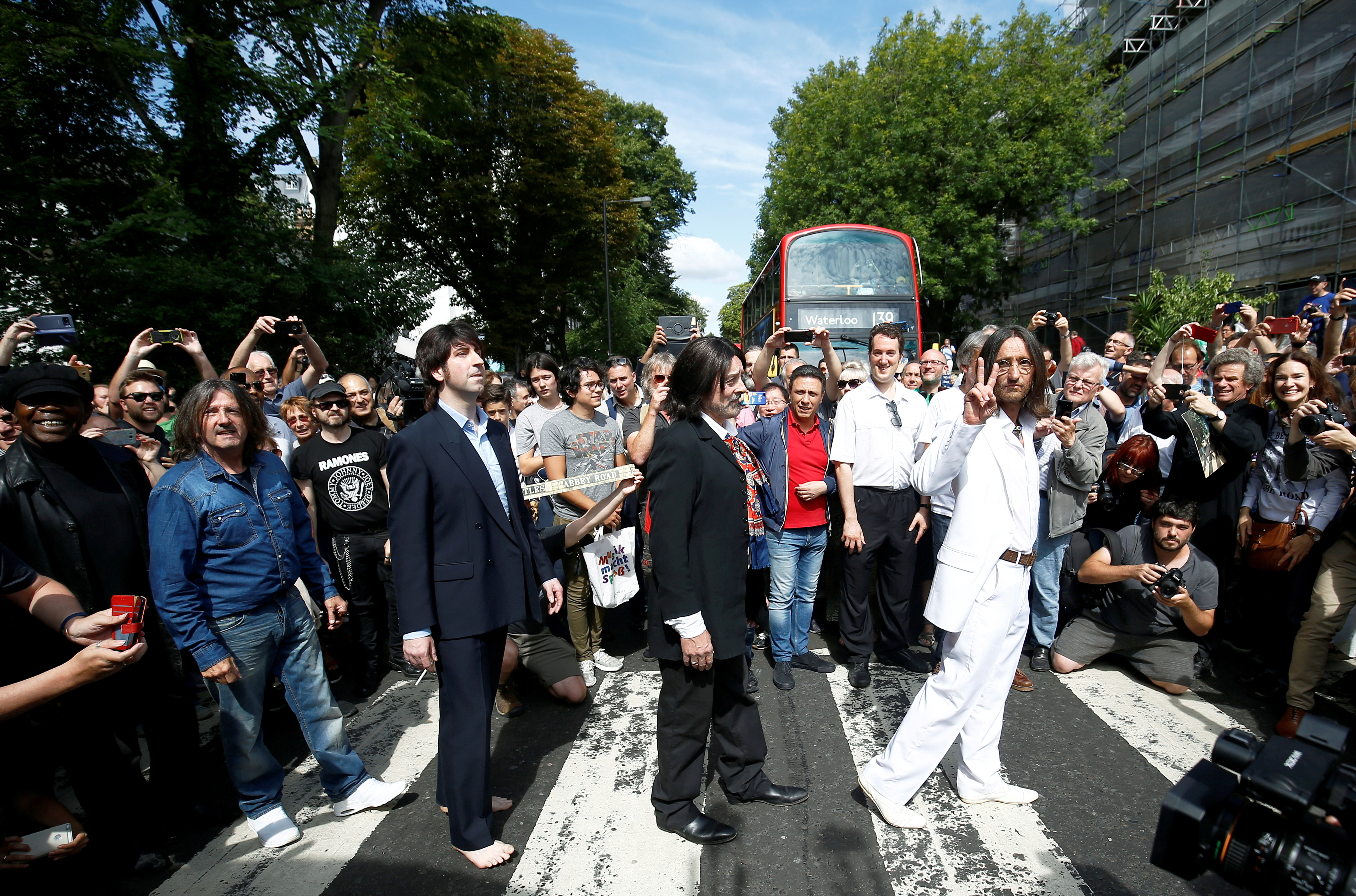 L'album "Abbey Road" des Beatles de retour en tête des ventes