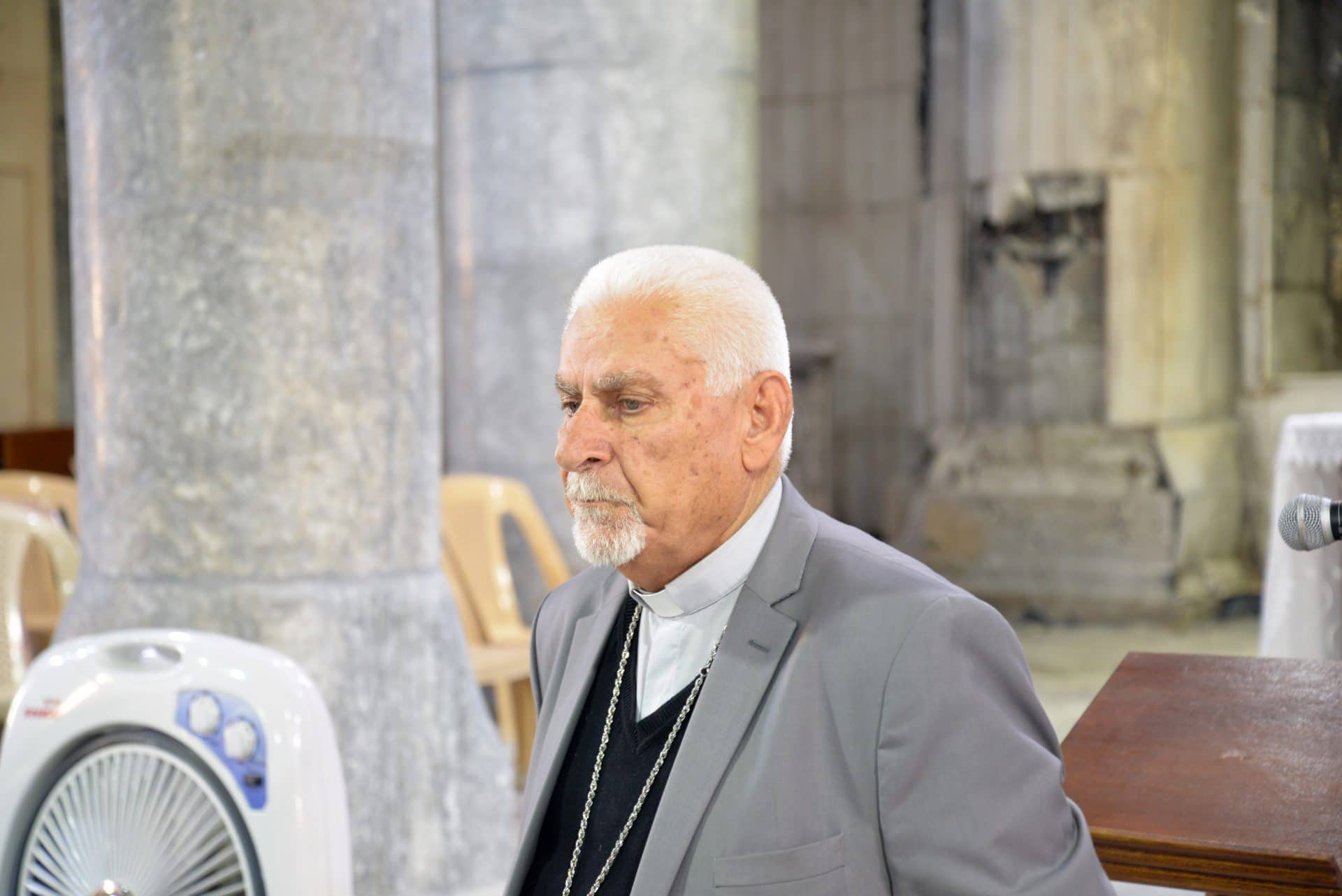 L’archevêque syro-catholique de Mossoul, Mgr Petros Mouche