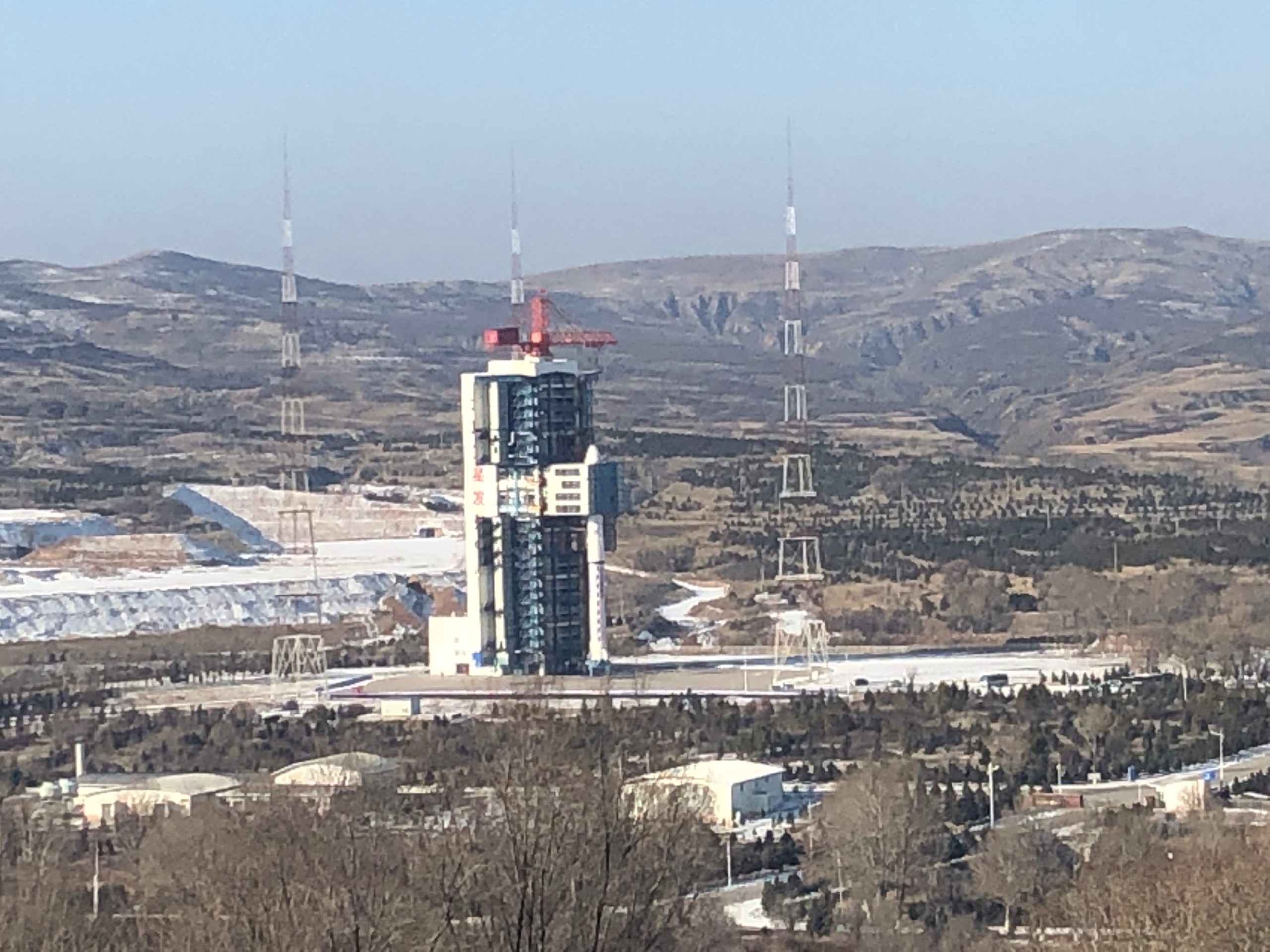 Le Centre de lancement de satellites de Taiyuan dans la province chinoise du Shanxi (nord), le 20 décembre 2019. (Photo/Xinhua)