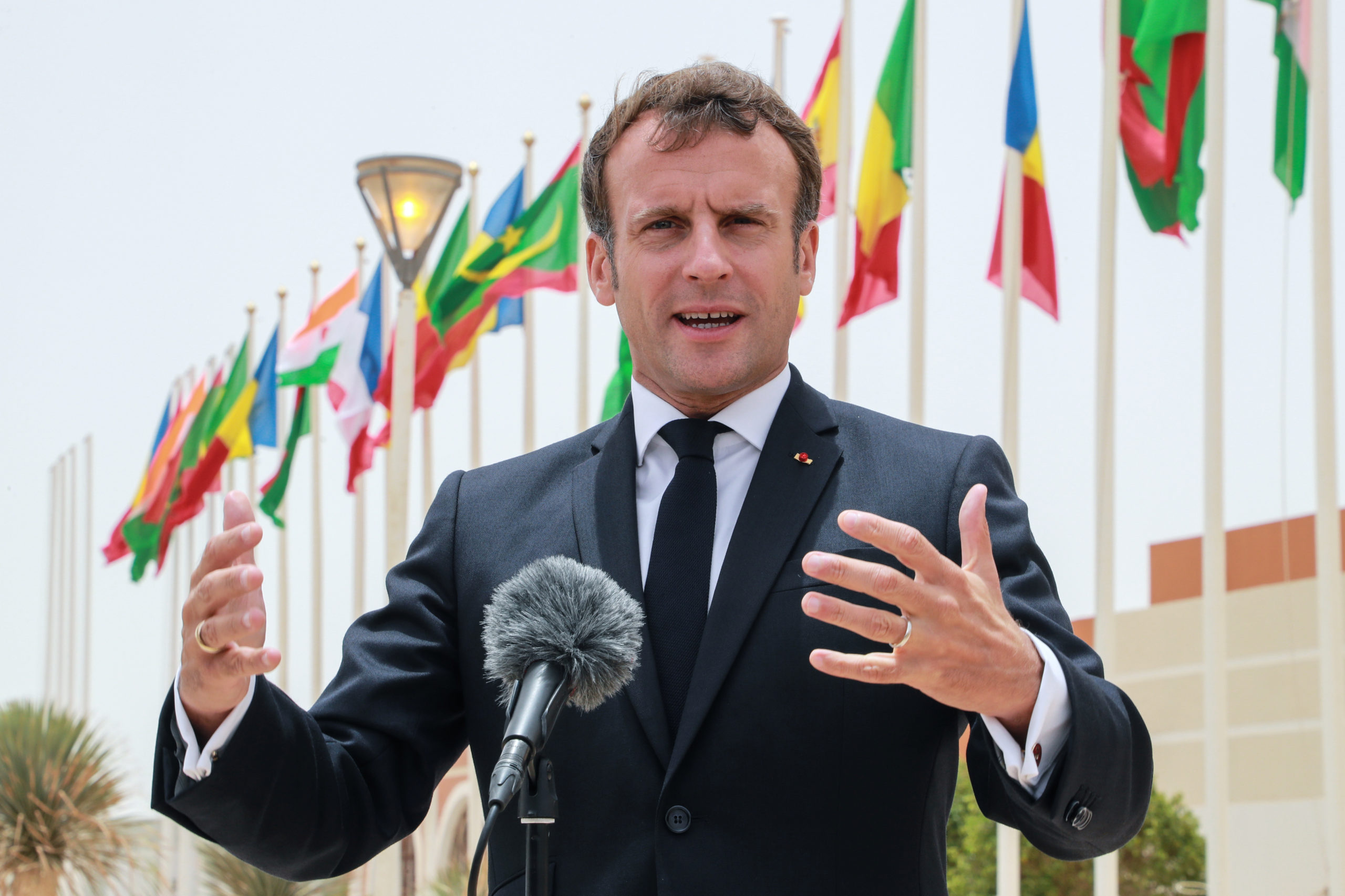 Macron à Nouakchott pour un sommet du G5 Sahel