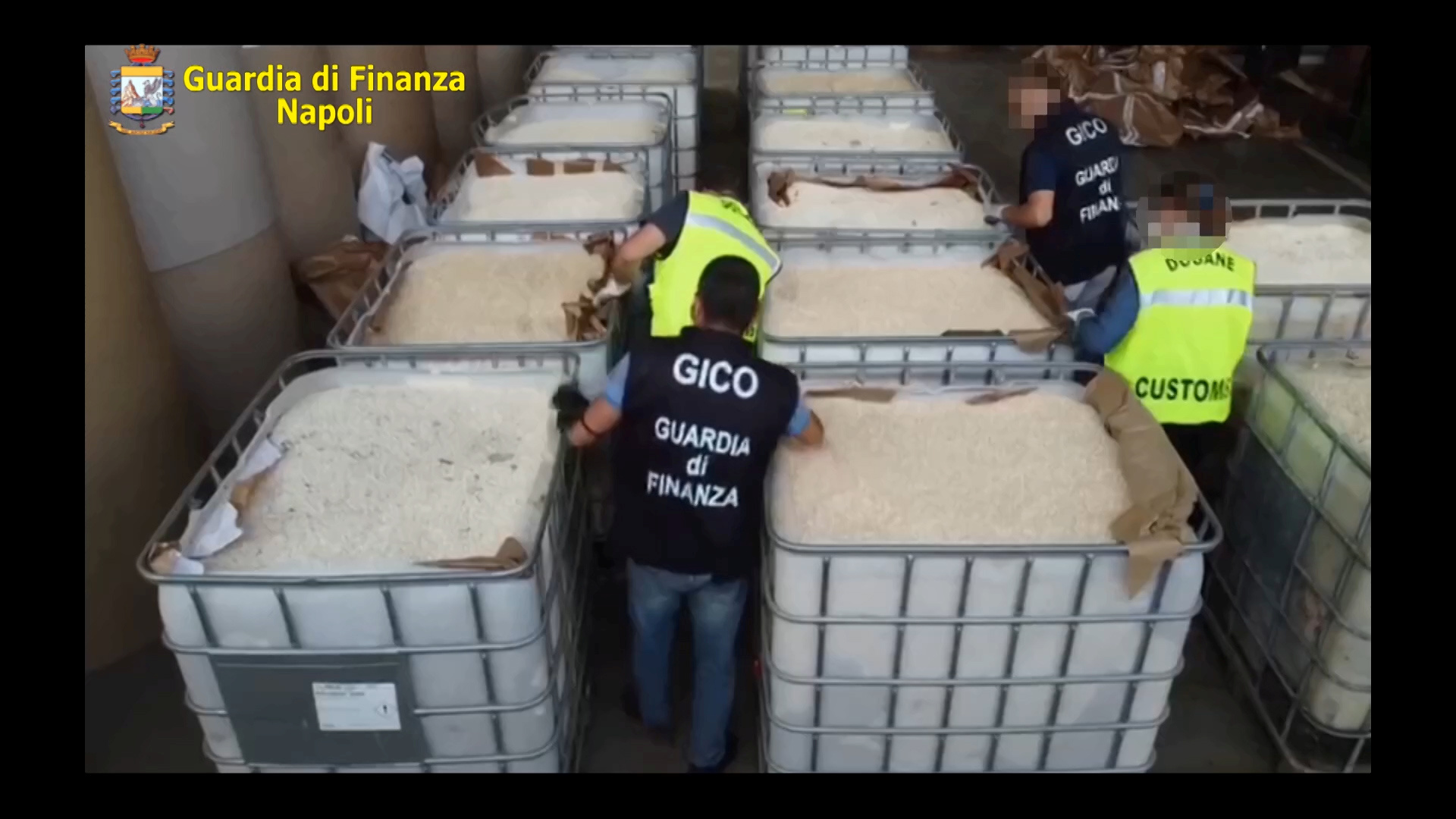 Saisie record de 14 tonnes d'amphétamines en Italie